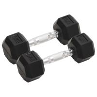 Mancuerna Hierro Fundido Ajustable Deporte Gimnasio Culturismo Peso 2x 4 kg,  2x 5 kg,  2x 6 kg y mas - details 5