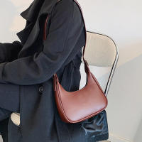 Bolso De Hombro PU Cuero Mujer Estilo Casual Lujo Bolso De Mano Diseñador Hobos Pequeño Bandolera Moda Para Mujer - details 8