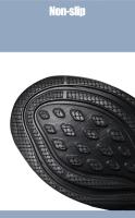 Nuevos Zapatillas De Correr Para Hombre Ligeros Y Transpirables Zapatos De Caminar Con Lazo Suave Y Cálidos Antideslizantes Para Invierno - details 4