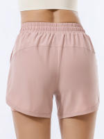 Shorts Deportivos De Dos Capas Para Mujer Secado Rápido Anti-luz Corte Suelto Para Running Fitness Workout Exterior - details 7