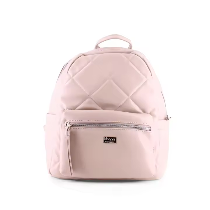 Blogger MELODIA Mochila de mujer nude en polipiel 78594 - 1