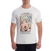inMyHood-Camiseta Manga Corta Cómics de Algodón HS24MTS21-D para Hombre