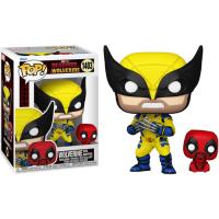 Funko   Wolverine with Baby Pool  Baby Pool Bebe   Lobezno Deadpool 2024 Deadpool and Wolverine Lobezno Marvel Comics Funko Pop 1363 Masacre - details 1