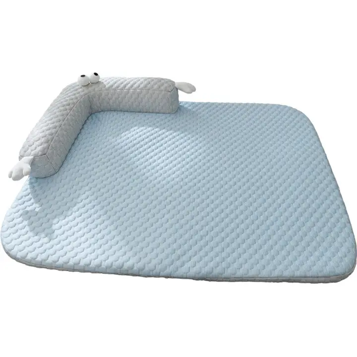 Alfombra De Descanso Para Mascotas Pequeñas Y Medianas En Verano Alivio Del Calor Transpirable Y Absorbente Para Perros Y Gatos - 1