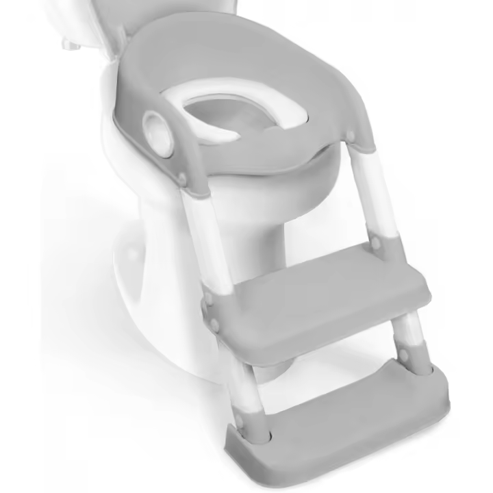 ATAA Reductor de váter con escalera ATAA Steam, Adaptador para WC para niños y bebés, Reductor de WC para niños, Adaptador con escaleras para niños - 1