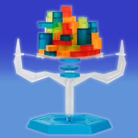 PLAY FUN BY IMC TOYS Gravity Tower, Juego de construcción de Torre con piezas sobre una Base flotante e inestable por Efecto de gravedad, Juego de estrategia y habilidad para niños y niñas +6 Años - details 3