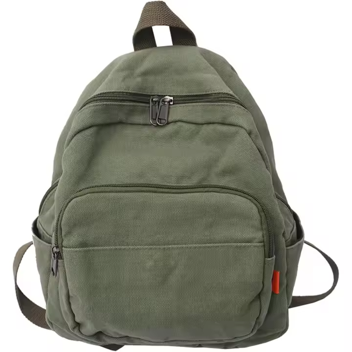 Mochila para Mujer Mochila pequeña de Lona para la Ciudad Mochilas para Mujer Mochilas Bolsos Mochila para Viajes Escolares Informales Senderismo Trabajo - 1