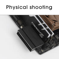Adaptador De Alimentación ATX 24-Pin Femal a 24 Pin Macho Angulado Para Placa Base De Escritorio Cable De Alimentación - details 1