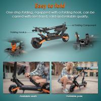 Patinetes Electricos Adultos Plegable KuKirin G2 Pro con motor 600W,  Patinete Eléctrico para Adultos, batería 48V 15AH, velocidad máxima de 50km/h, neumáticos de 9 pulgadas, autonomía 58 km, frenos de disco dobles, asiento desmontable Scooter eléctrico - details 12
