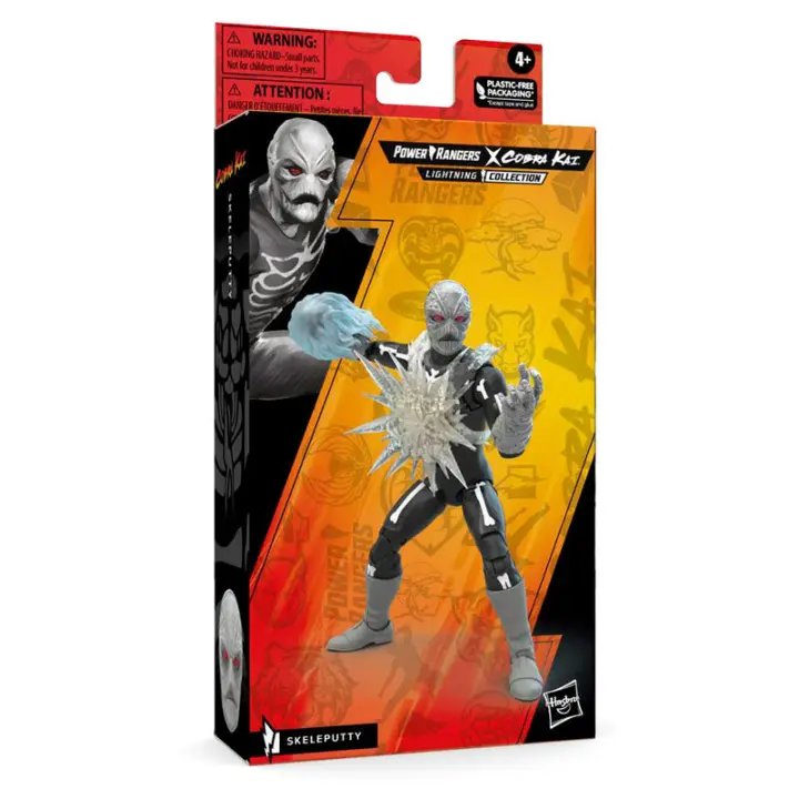 Figura Skeleputty Power Rangers x Cobra Kai Lightning 15cmFigura  Coleccionable - Idea de Regalo- Mercancia Oficial - Juguetes para Niños y Adultos - Movies Fans - Muñeco para Coleccionistas y Exposición - 1