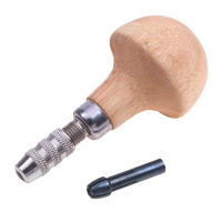 Juego De Herramientas De Joyería 1Pc Pin Vise Con Manija De Madera Y Rosca Herramienta De Girar Hilo Para Trabajo De Joyería - details 8