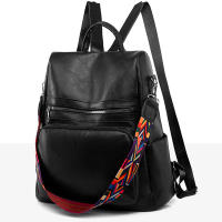 Mochila de cuero de alta calidad para Mujer, Bolso Escolar para adolescentes y niñas, mochila de viaje de gran capacidad, nuevo diseño, 2023 - details 20
