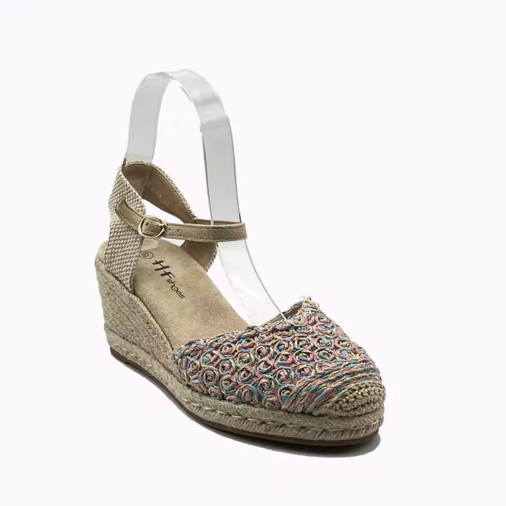 JZ Hermanos Cuña de Esparto Floral Elegante y Cómoda - 1