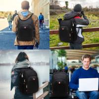 Mochila para cargador portátil, Bolso antirobo Extra Grande para Viaje de Negocios con Puerto de carga USB - details 4