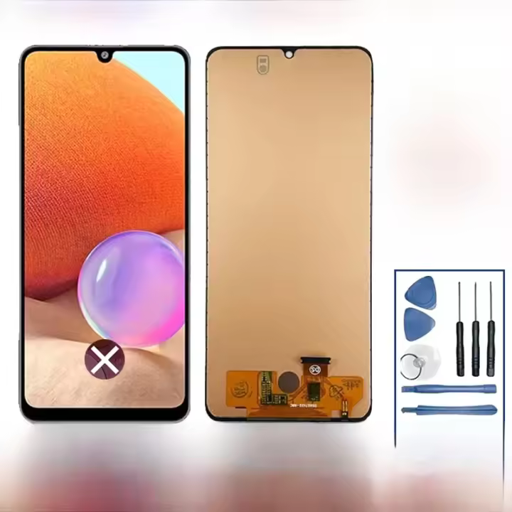 Pantalla OLED/incluida Para Samsung Galaxy A32 4G Display A325F Pantalla Táctil Y Digitizador De Repuesto Con Marco Material TFT Tipo De Pantalla Capacitiva - 1