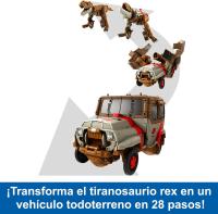 Tyranosaurus Rex Transformer atrapa y ruge Jurassic World Mattel HPD38 - details 3