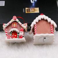 Luz De Colgante LED De Tema Navideño Con Figuras De Pascuero Y Galletas Decoración De Casa Para Año Nuevo Y Fiesta En El Árbol De Navidad - details 7