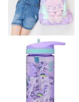 Mochila Escolar Smiggle Australia Ángel Conejo Morado Para Estudiantes Primarios Diseño De Dibujos Animados Ideal Para Actividades Externas Y Uso Diario - details 5