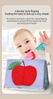 Juguete De Desarrollo Cerebral Para Recién Nacidos Espejo De Manta Educativo Juego Para Bebés Material De Tela Unisex - details 1
