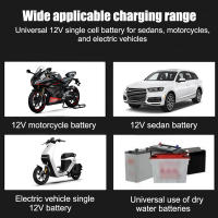 Cargador De Batería De Camión Y Motocicleta 220V Reparación Pulso LED Display 12V 2A Para Baterías De Agua Y Ácido Lead - details 5