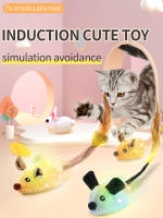 Juguete Interactivo Para Gatos Ratón Inteligente Tejido Suave Ratón Eléctrico Mueve Randommente Juguete De Simulación Para Gatos Y Gatitos - details 0