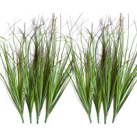 5Pcs Decoración De Jardín Artificial De Cebolla Verde Falso Para Bodas DIY Decoración De Hogar Ornamento De Maceta Estilo De Planta De Grama - details 6