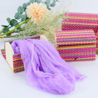 Pack de 3 a 30 unidades de baúl con pañuelo, 4 colores, Surtido, caja mimbre, Pañuelo de tela colores, Detalles para invitados de comunión, Detalles de bautizo para invitados, Regalos de boda,  Detalles para invitados, Regalantes.com - details 2