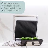 MWGRI-IN180 Grill 180º Antiadherente 2000W - details 2