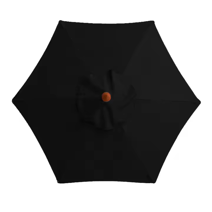 Cubierta de repuesto para Sombrilla de patio at Aire Libre, Protección UV impermeable de 3M para Sombrilla de 6 Huso - 1