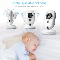 Monitor De Bebé Con Video 3.5'' 2.4G Audio Bidireccional Visión Nocturna Cámara De Seguridad Temperatura Monitorización Camara De Vigilancia Con Temperatura - details 9