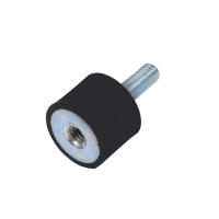 4x Monturas De Goma Absorbedor De Choque Antivibración Bobines Silenciosos M6 Para Automóviles Partes De Repuesto - details 1