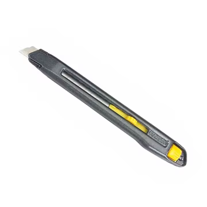 Herramientas manuales Tijeras y cutters Stanley Cortador Interlock 9 Mm Plateado - 1