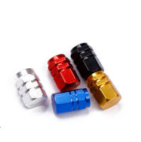 4Pcs Aluminio Cerraduras De Válvula De Neumáticos Para Coche Moto Camión Bicicleta Anti-polvo Resistente Al Agua Accesorios De Automóvil - details 8