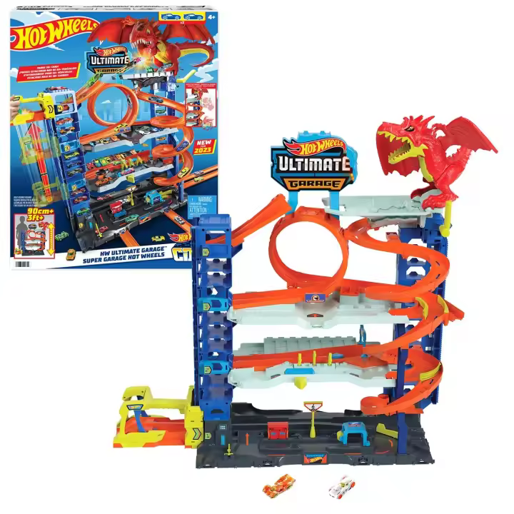 Hot Wheels City garaje definitivo HKX48 HOT WHEELS MATTEL - 1