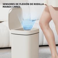 Basurero Inteligente Automático 16L Con Sensor De Movimiento Lid Para Cocina Y Baño Sin Batería Material Plástico - details 4