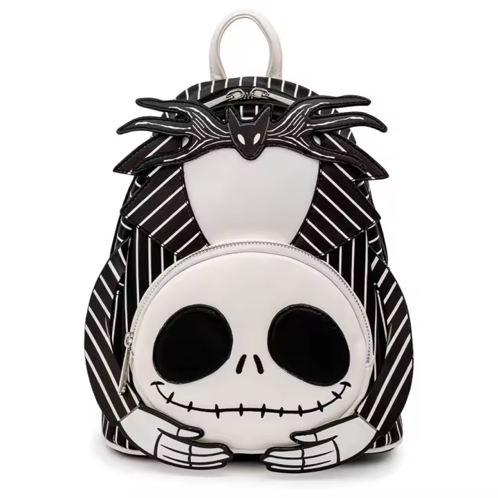 LOUNGEFLY mochila Jack Skellington Headless sin cabeza descabezado hombre mujer PEsadilla Antes de Navidad Nightmare before Christmas   Loungefly Backpack - 1