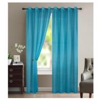 Cortina de visillo estampada brillo  translucido 100% poliéster para salón y dormitorio.140x260cm.6033.1 panel. - details 9