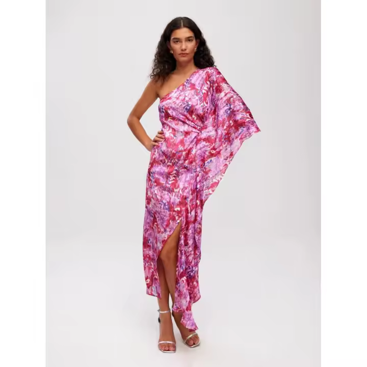 Vestido MIOH modelo SANREMO MALVA con capa - 1