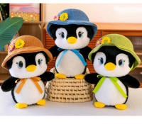 Peluche De Pingüino Redondo Nuevo Con Sombrero Juguete De Peluche De Animales De Dibujos Animados Para Niños Regalo De Cumpleaños Y Navidad - details 16