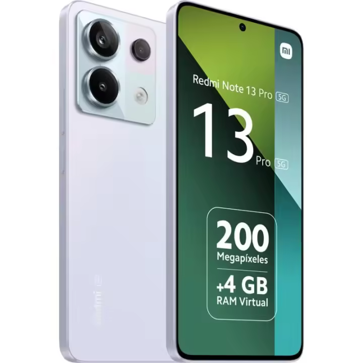Xiaomi ( TIENE USO) Redmi Note 13 pro 5G 8gb + 256gb Smartphone Móvil Libre - Android, PURPURA (PRODUCTO CON USO) , Envio 24h - 1