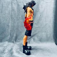 Figura De Anime 26cm One Piece Portgas D Ace Puño De Fuego Postura De Estación Estatua PVC De Colección Para Escritorio Regalo De Juguete - details 10