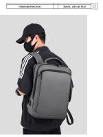Nueva mochila de negocios para hombre, bolso para portátil, mochila multifuncional, mochila de viaje. - details 9