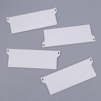 Juego De 10 Placas De Base Plásticas Para Cierres De Ventanas Accesorios Duraderos Para Cortinas Y Slats Peso Inferior Vertical - details 2