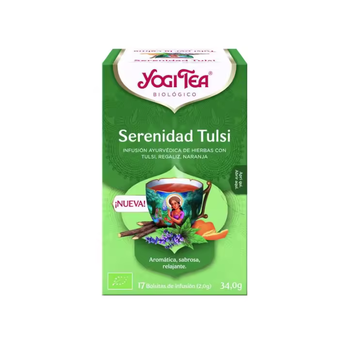 Yogi Tea Serenidad Tulsi Bio 17 filtros Bioclub - 1