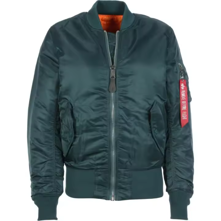 Chaqueta Bomber MA-1, Marca Alpha Industries, Variedad de Color y Talla, Para Hombre - Estilo Clásico - 1