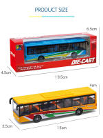 Mini Autobús De Aleación Para Niños Juguetes De Metal Diecast Coche De Retroceso Doble Piso Autobús De Visita Regalo De Navidad Para Niños - details 10