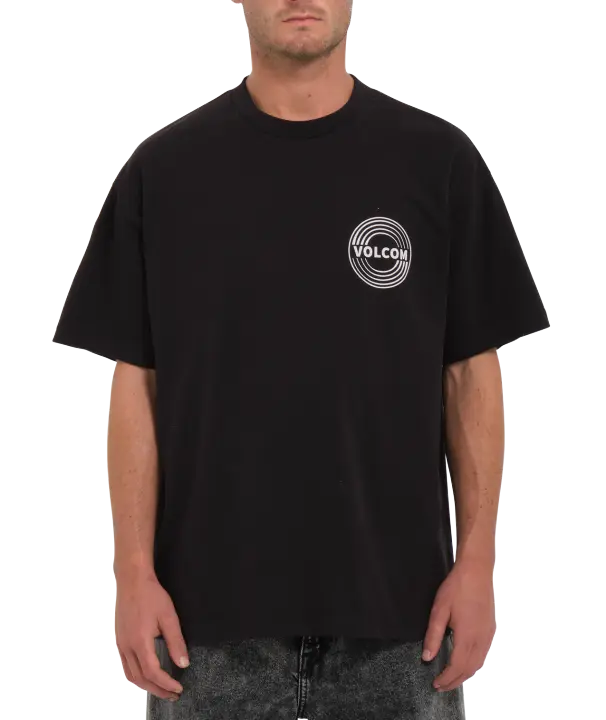 Camiseta de manga corta Volcom Switchflip - Black - 1