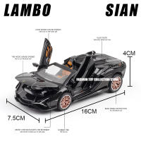 Modelo De Coche De Luxo Lambo Lightning Roadster 1:32 En Escala Con Sonido Y Luz Juguetes De Decoración Para Niños Coche De Metal Diecast De La Serie Fast & Furious - details 4