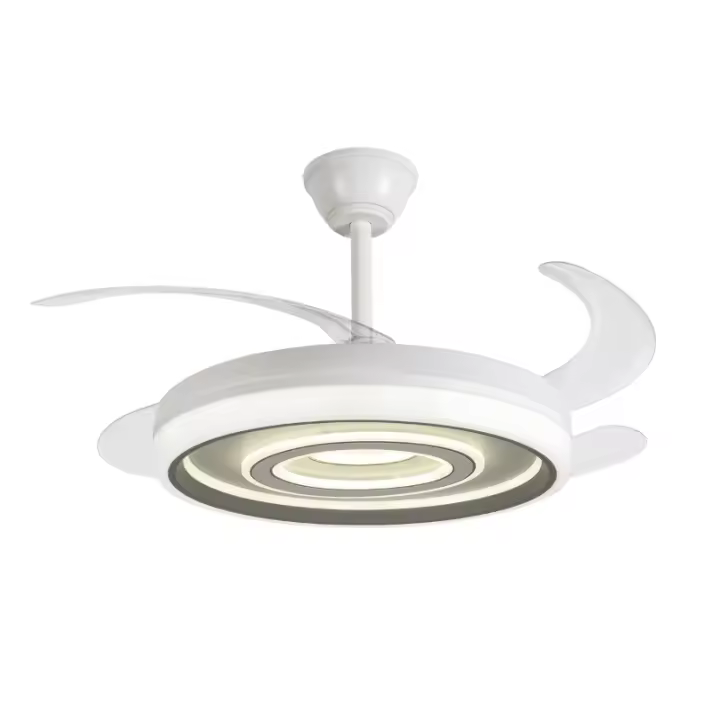 Ibelán - Ventilador de techo retráctil blanco Marte DC - 1