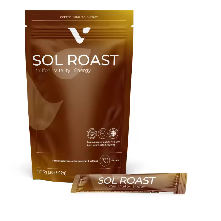 CAFE VALENTUS. CAFE SOL ROAST VALENTUS VITALIDAD Y ENERGIA, REDUCE ANSIEDAD POR COMER - 1